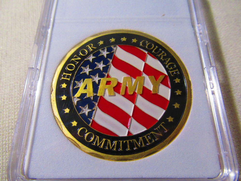U S ARMY SPECIAL FORCES GROUP "NO SURRENDER" Challenge Coin