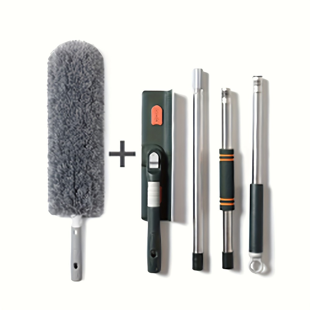 Window Squeegee Cleaner,90" Telescopic 2 in 1 Rotatable Window Cleaning Tool Kit