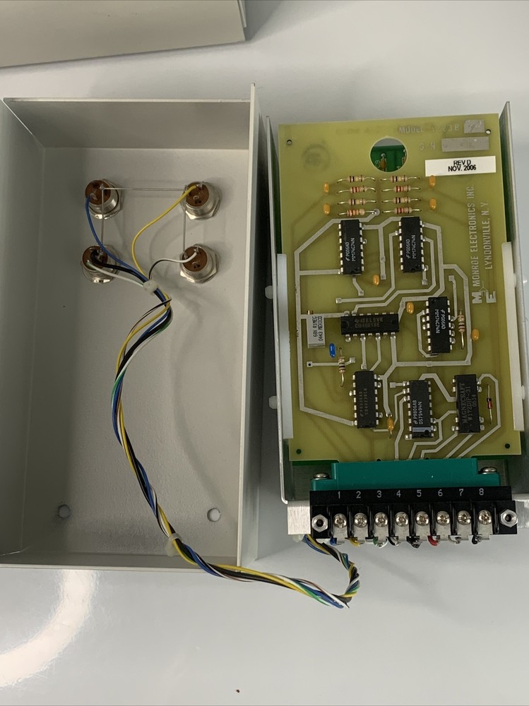 2 Monroe Electronics Cue Tone Encoder model 935A Video Production Cable Untested
