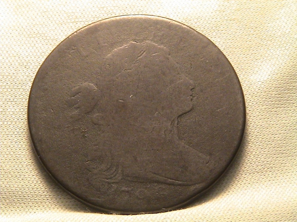 1796 Draped Bust Large Cent. S-100 R5