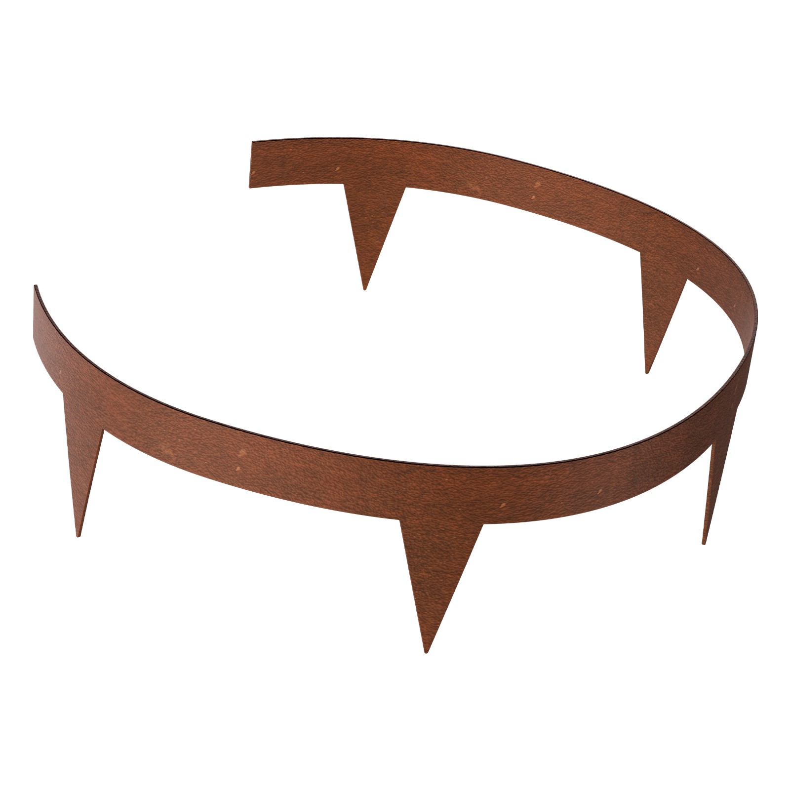 Steel Landscape Edging 10 Packs 40x4.5in Weather-Resistant Garden Edging