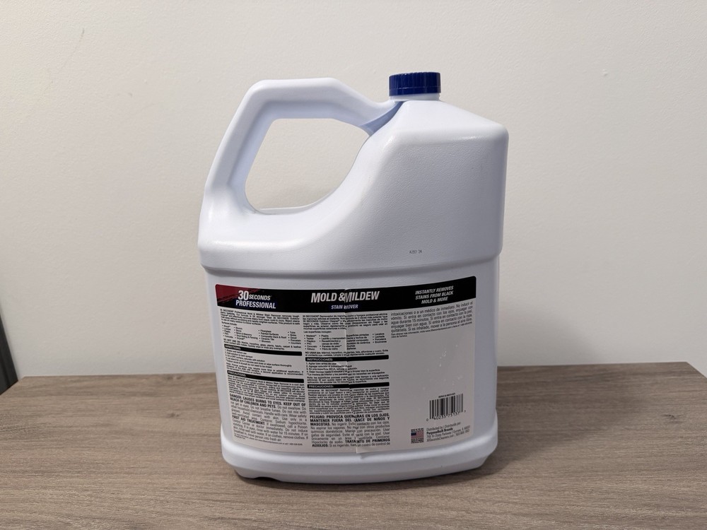 30 Seconds Professional Mold & Mildew Stain Remover Multi-Surface 2.5 gal