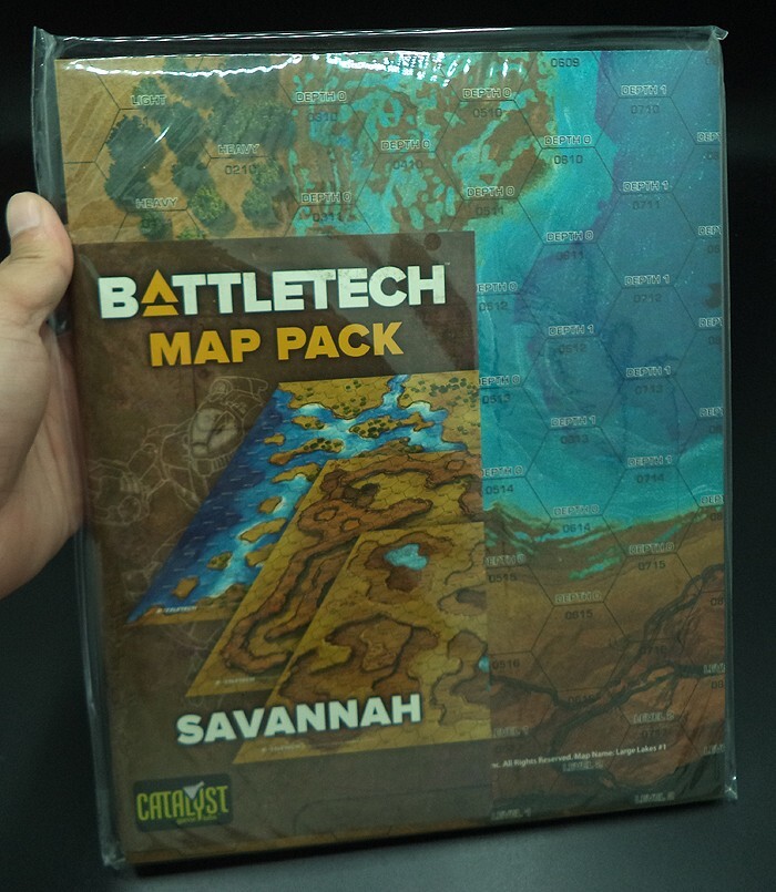 Battletech Savannah Map Pack 35156 Mercenaries Kickstarter NEW Sealed