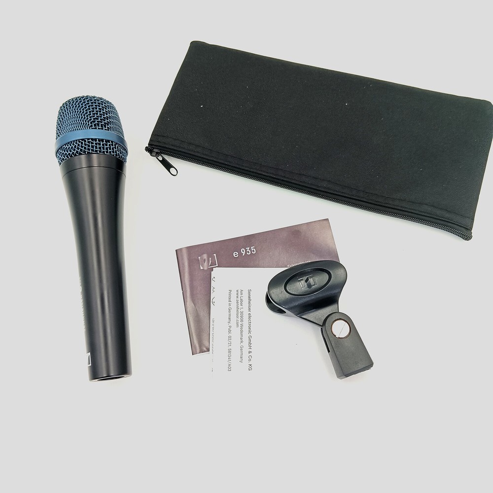 Sennheiser E935 Dynamic Vocal Performance Handheld Microphone Cardioid Black New