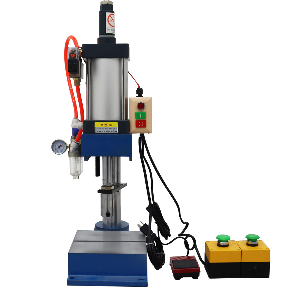 110V 1100Lb/500kg Vertical Pneumatic Punch Machine WITHOUT Display Controller