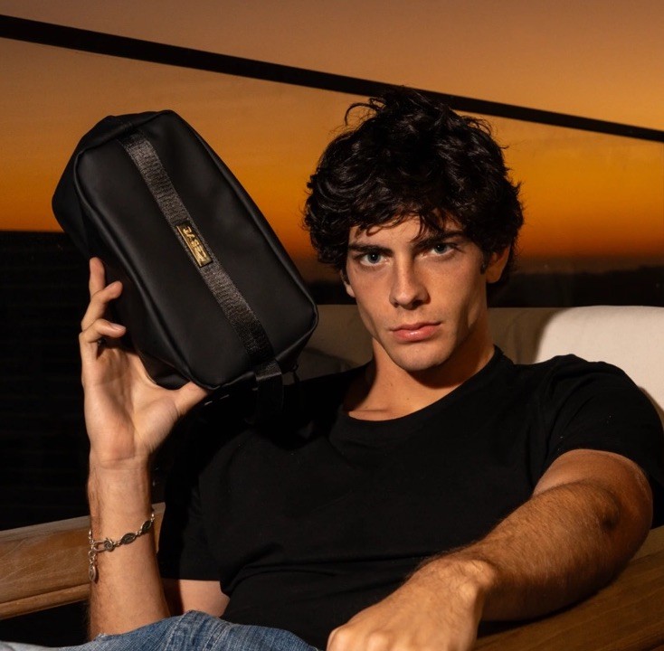 BASED Black Toiletry Bag Travel Accessory