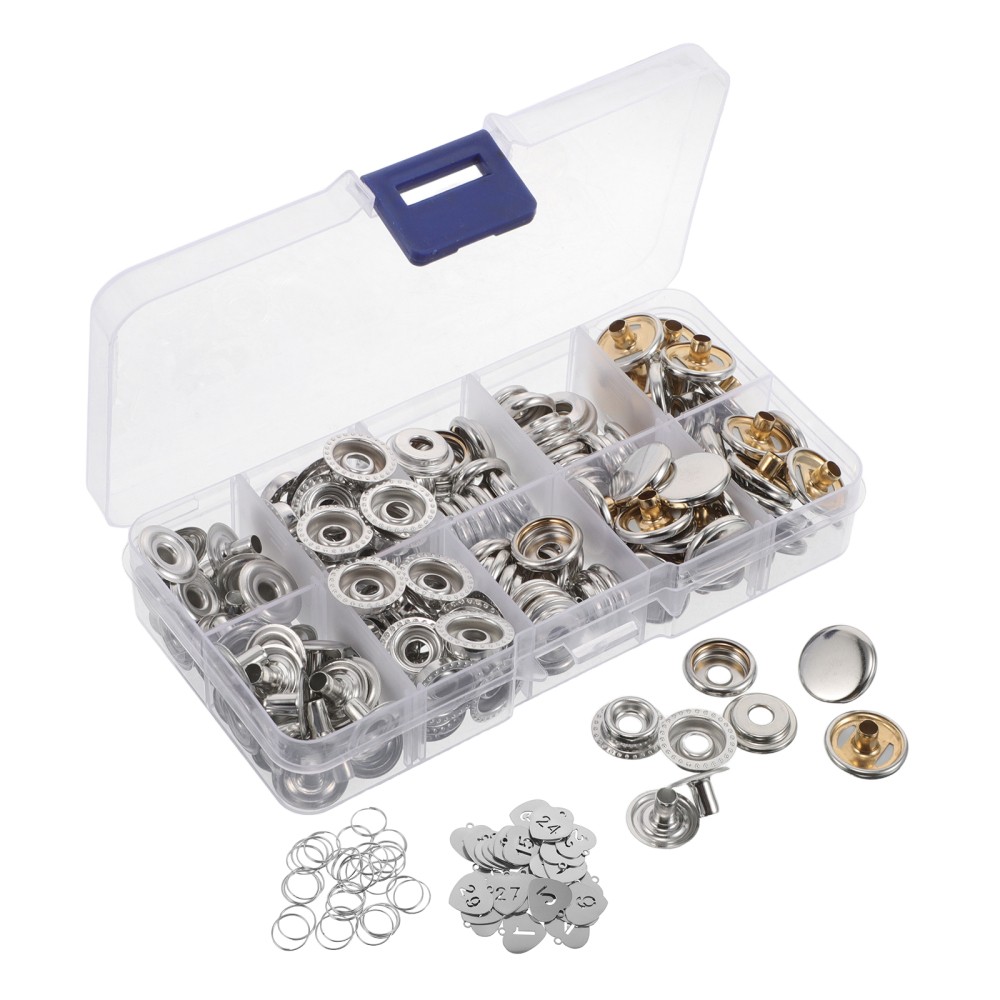Handmade Bag Snaps Fasteners for Crafts Buttons Projects