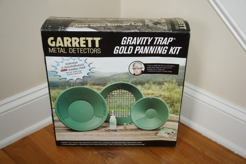 Garrett Gravity Trap Gold Panning Kit