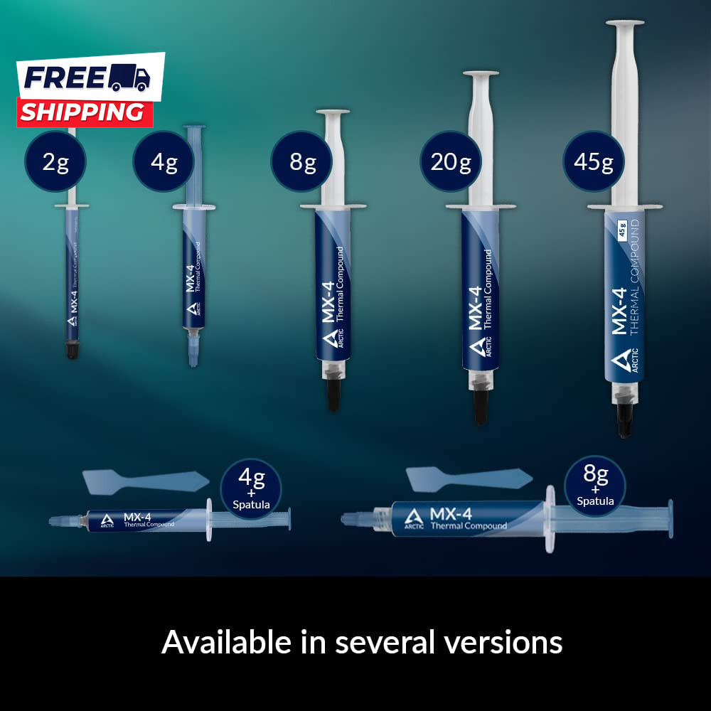 MX-4 (8 G) Premium Performance Thermal Paste for All Processors