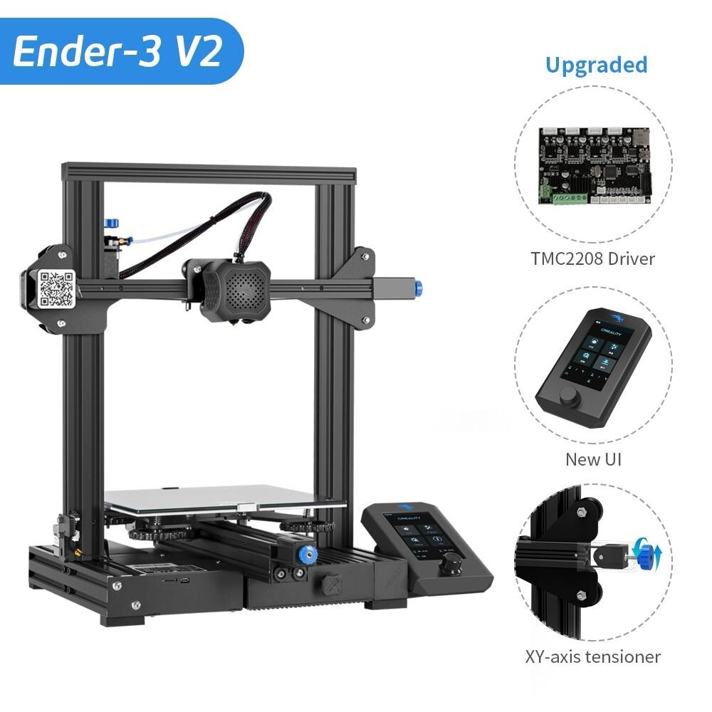 USED Ender-3 V2 3D Printer *PLEASE READ DESCRIPTION*