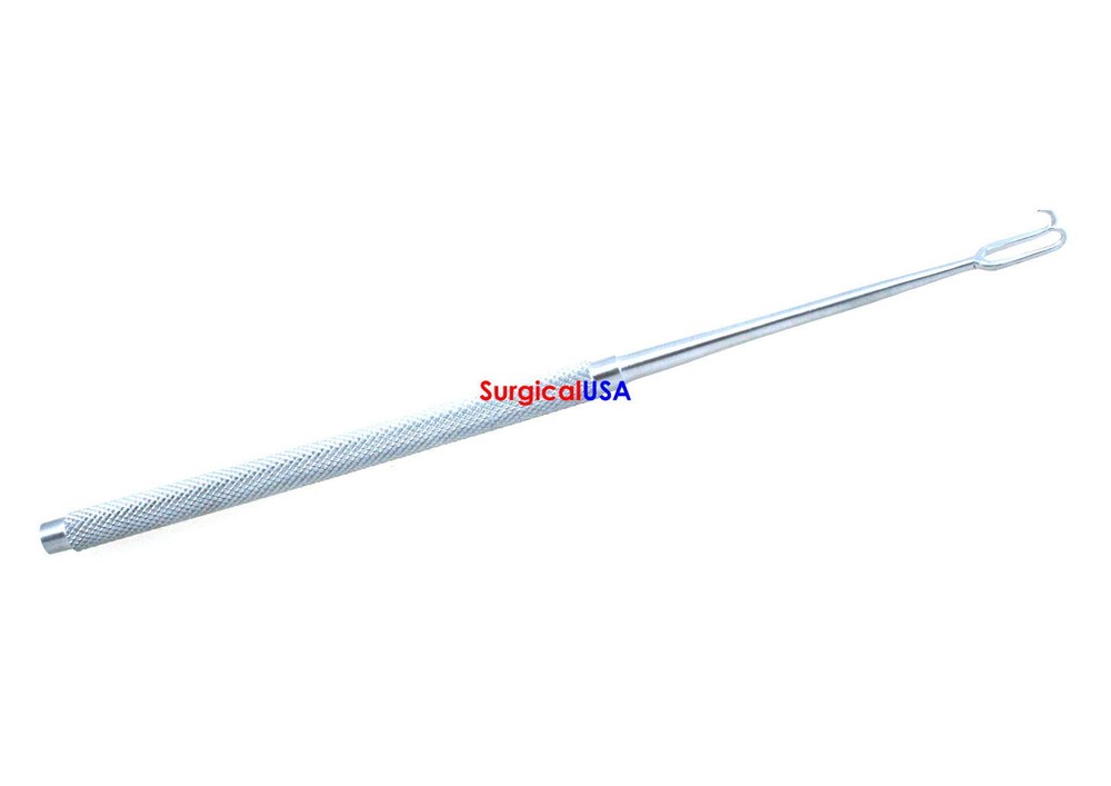 Joseph Double Hook 6.25" Two Sharp Prongs Hooks 5mm Wide Round Handle