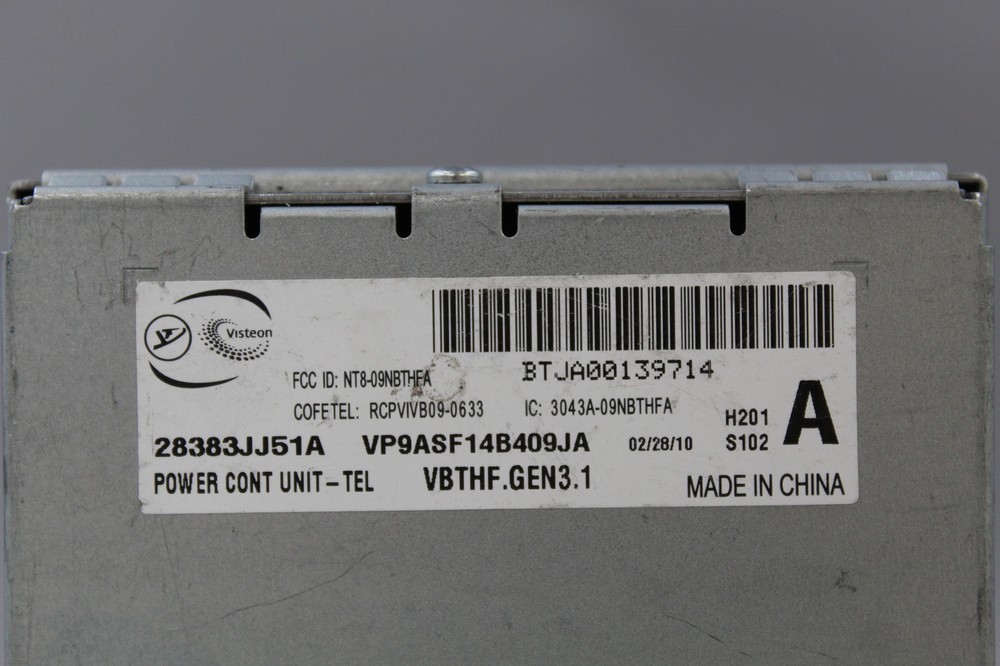 09 10 NISSAN MAXIMA COMMUNICATION CONTROL MODULE