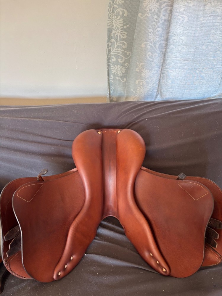 Lightly Used Antares Jumping Saddle 17"
