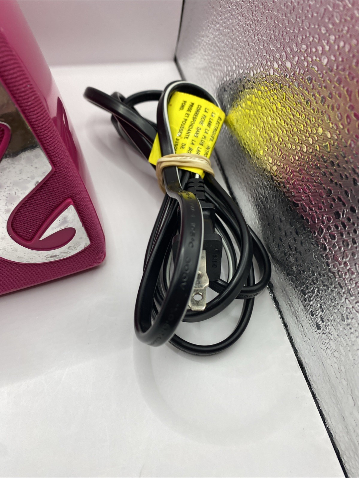 Barbie Glamtastic Boombox CD Player Radio Pink Model BB11045 2011 Works AUX