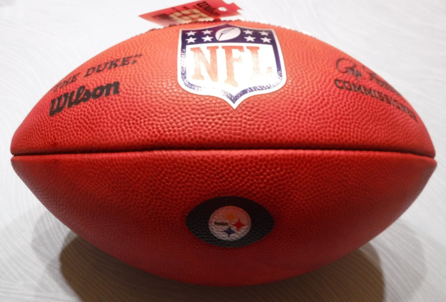 PITTSBURGH STEELERS AUTHENTIC GAME FOOTBALL 2024-25 WILSON GAME BOWL NEVER USED