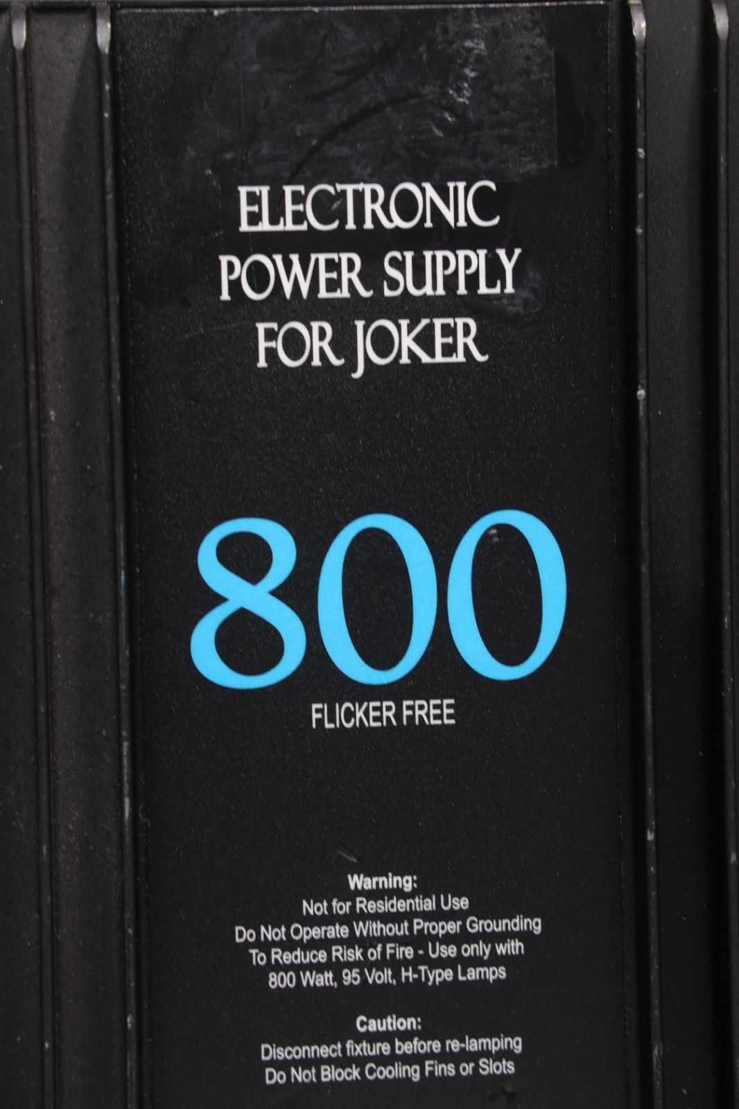 K 5600 Joker-Bug 800 Watt par lamp head Complete Kit