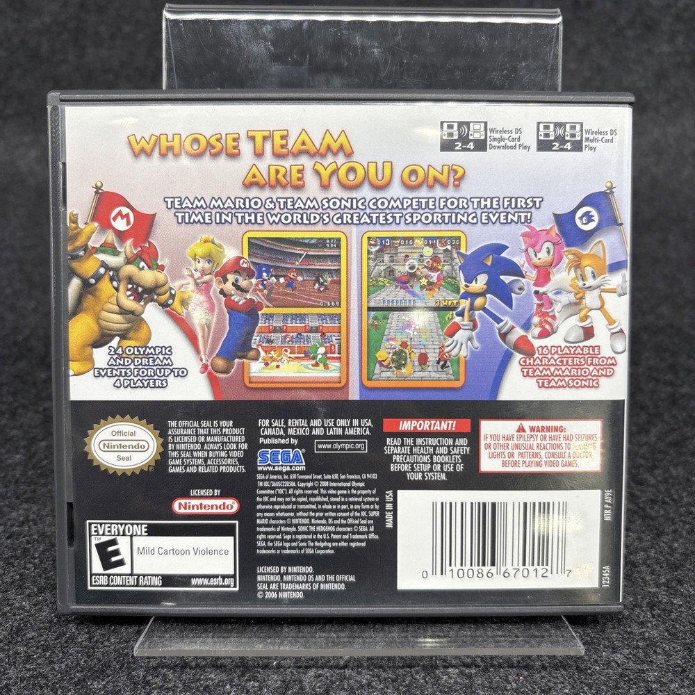 5 DS Mario Games Case And Manual ONLY Bundle - Authentic Great Condition