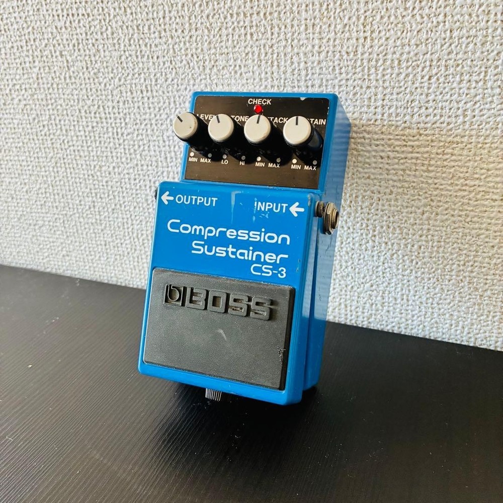 BOSS CS-3 [Operation confirmed] BOSS compressor guitar effector