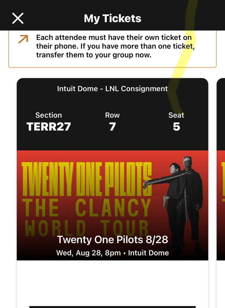 Concert Tickets