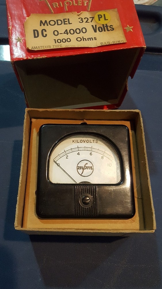 NEW ? TRIPLETT PANEL METER 327PL