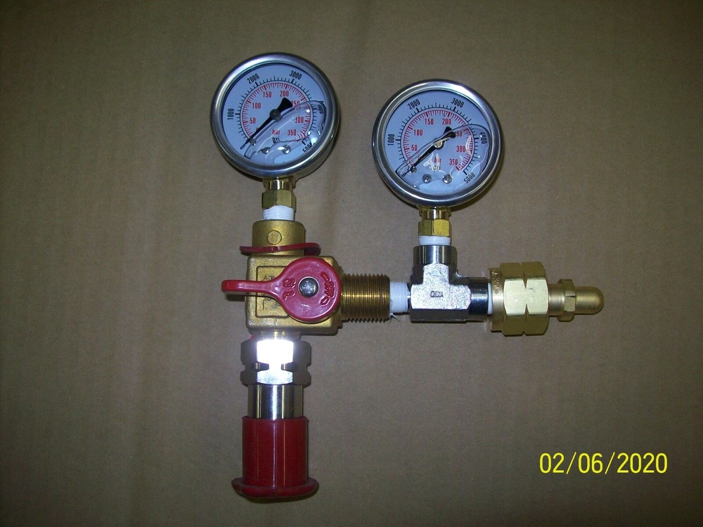 Sail Boat CNG Tank Refill Adapter