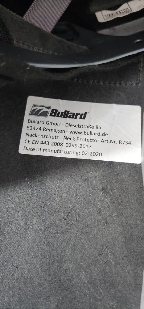 BULLARD H-1000 FIREMAN HELMET