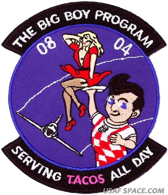 USAF SPECIALIZED PILOT TRAINING CLASS 2008-04-THE BIG BOY PROGRAM-ORIGINAL PATCH