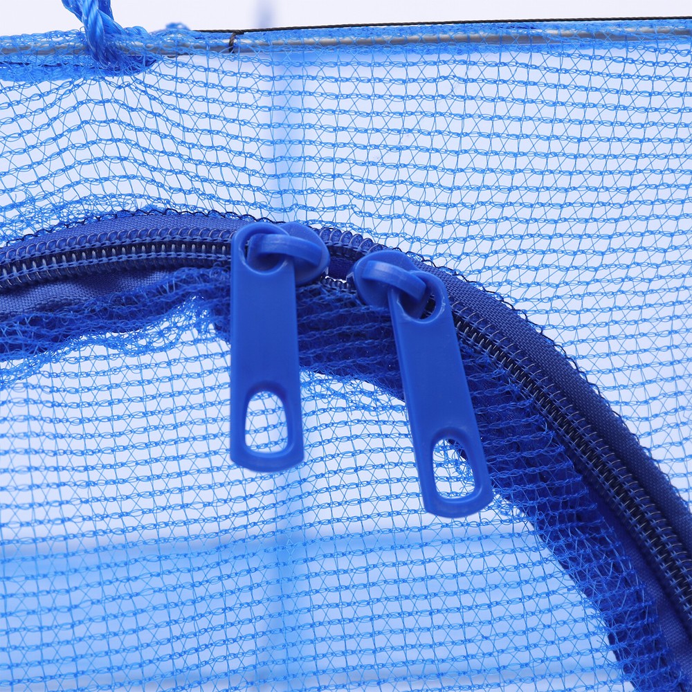 4-Layer Herb Drying Rack Hanging Herb Mesh Rack Foldable Drying Net with Zippers
