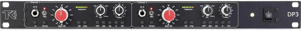 TK Audio DP3 2-channel Microphone Preamp