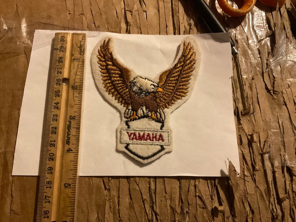 Yamaha Motorcycle Sew On Patch Eagle