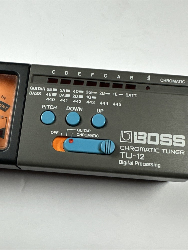 Boss Chromatic Tuner TU-12 Digital Processing Multi Instrument Tuner
