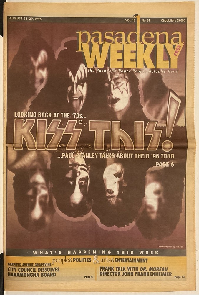 KISS MEMORABILIA BUNDLE (1990-2000) Mags, Rags & Calendar
