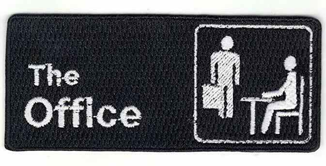 The Office TV Show Embroidered Patch -new