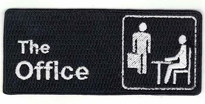 The Office TV Show Embroidered Patch -new
