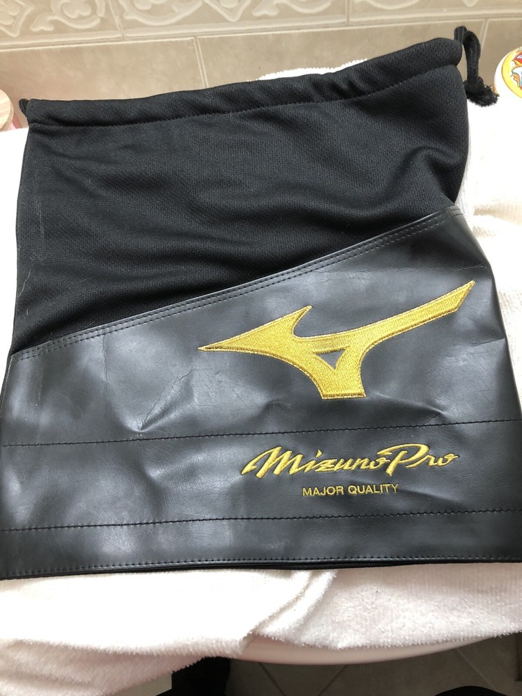 Mizuno Pro Baseball Softball Drawstring Glove Bag Great Shape