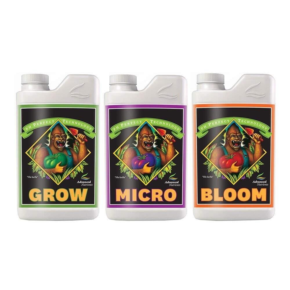 Advanced Nutrients - Grow, Bloom, Micro 3-Part Set - Base Nutrient