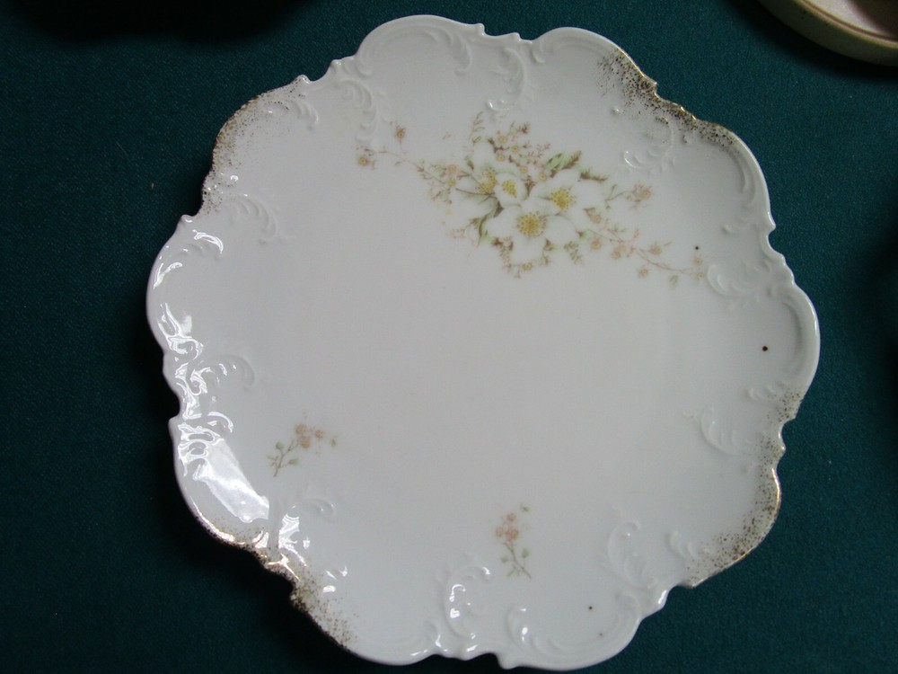 Antique Worcester Austria Salad 5 Plates