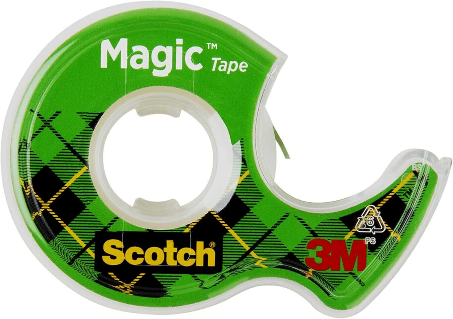 Scotch Invisible Matte Finish Magic Tape with Dispensers 3/4 Inches x 300 Inches