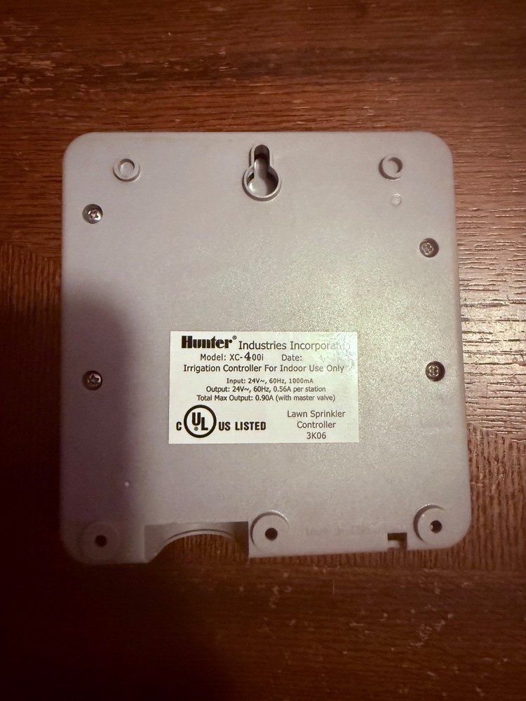 Hunter XC400i X-Core 4-Station Indoor Irrigation Controller