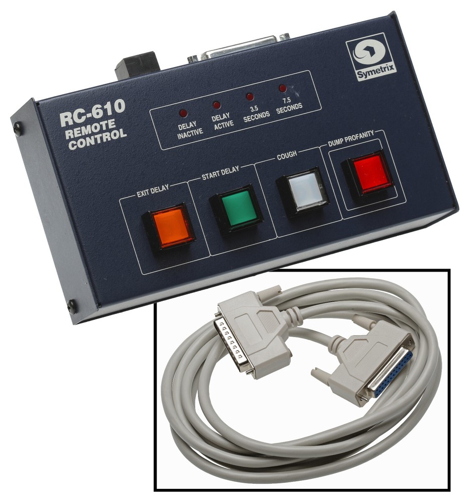 Symetrix Airtools RC-610 Remote Control for 6000 6100 Broadcast Profanity Delay