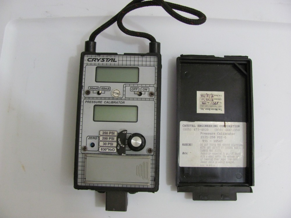 Crystal Engineering 2121-250 PSI-G Digital Pressure Calibrator