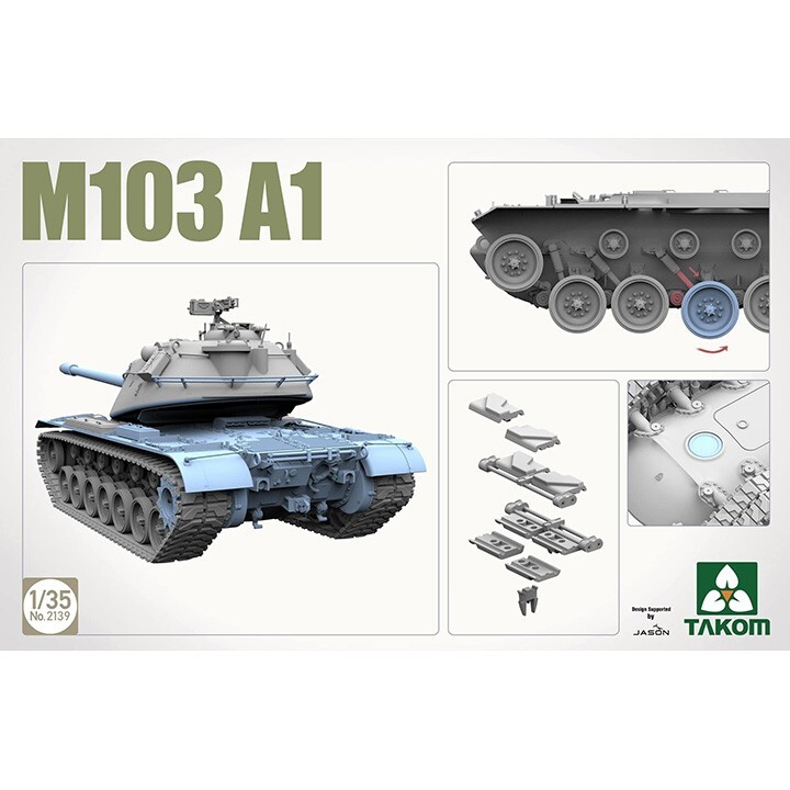 Takom #2139 1/35 M103A1