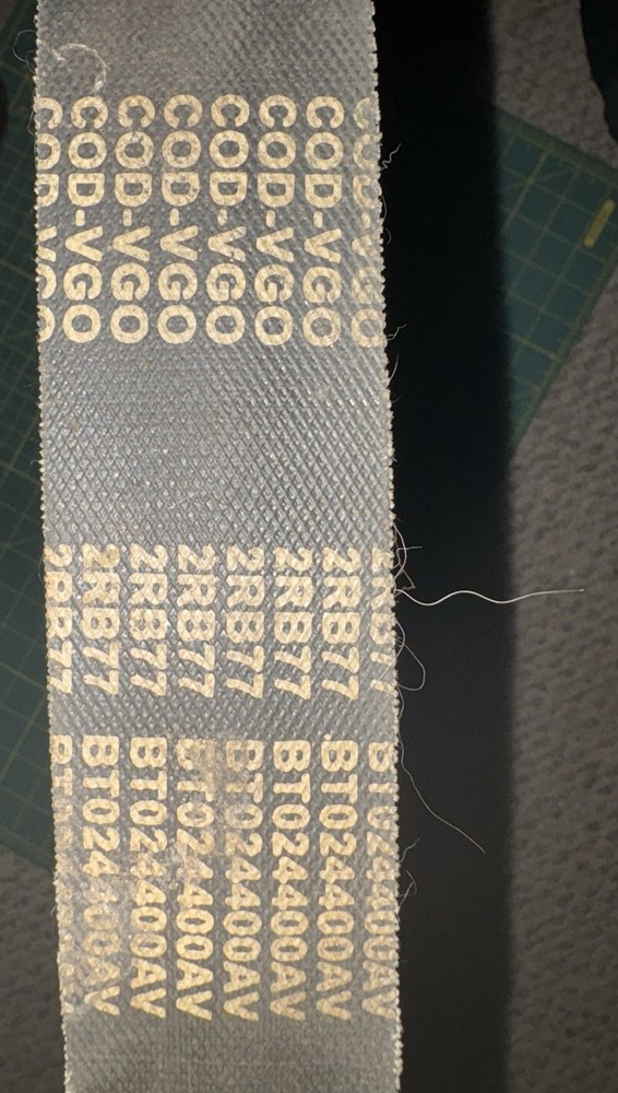 Compressor Belt Twin Double B Section Belt