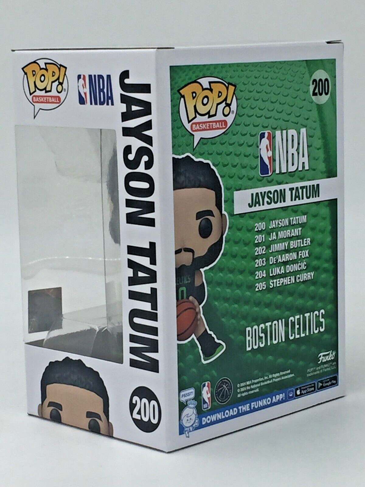 Funko Pop! Basketball Boston Celtics Jayson Tatum #200 W/ Protector