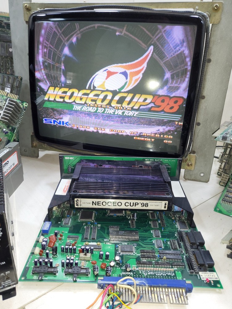 NEO GEO CUP 98 MVS cartridge PCB