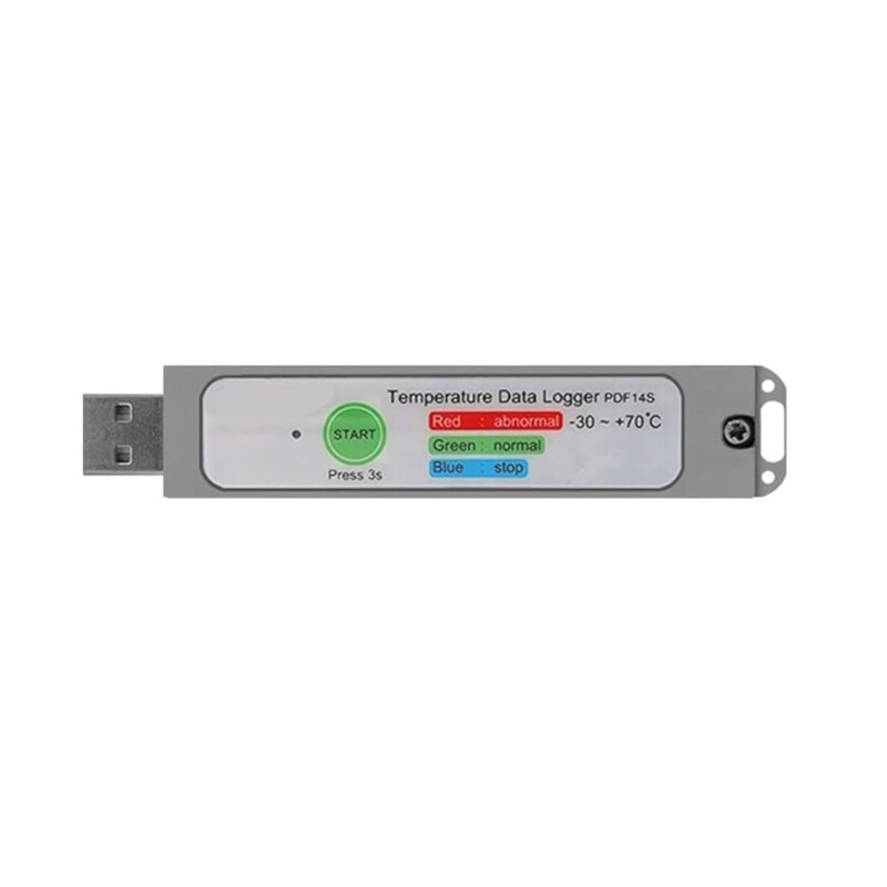 PDF Temperature Data Logger 8640 Points PDF Temperature Logger for Cold Chain
