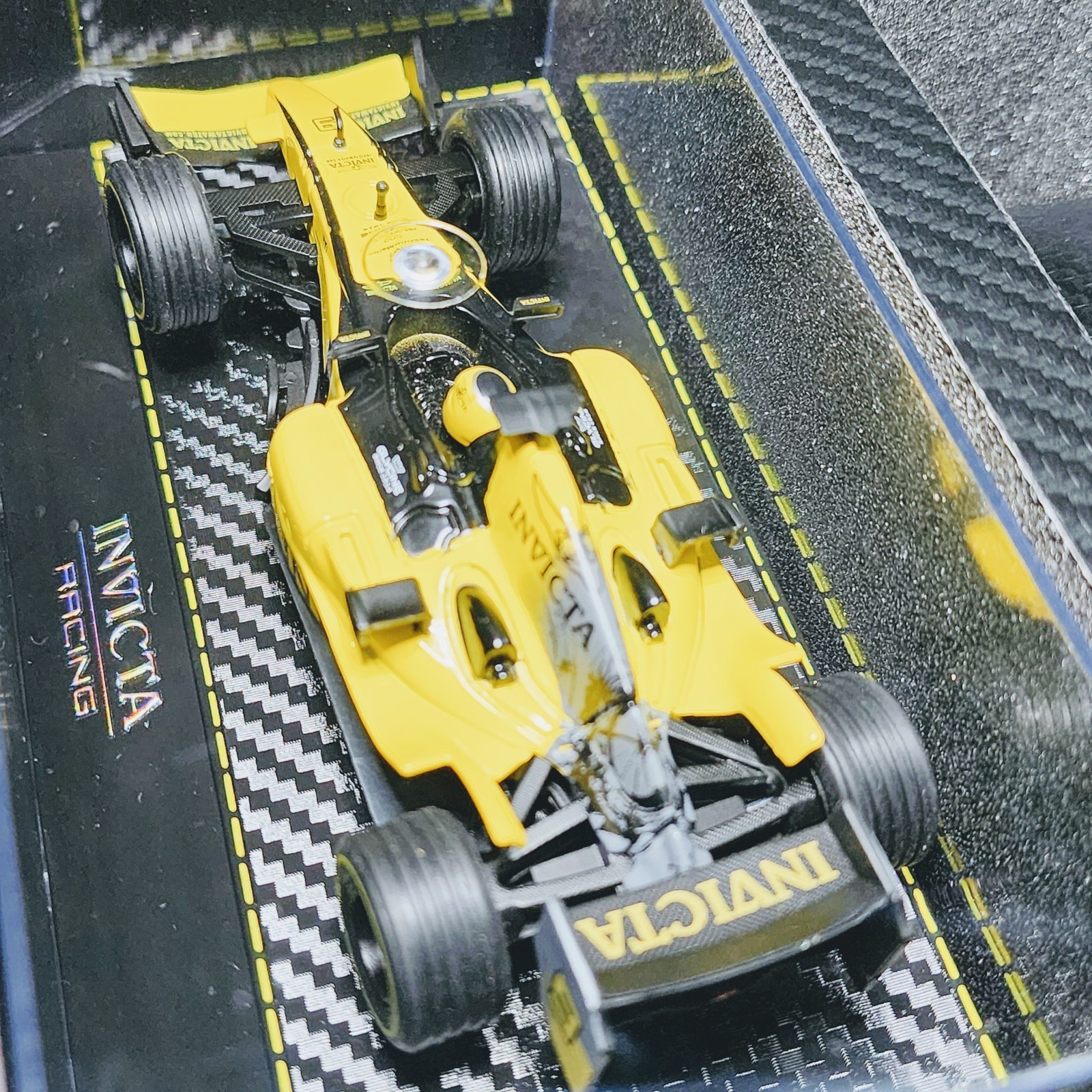 Invicta Special Edition Replica Racing Team Car Watch Display IPM558