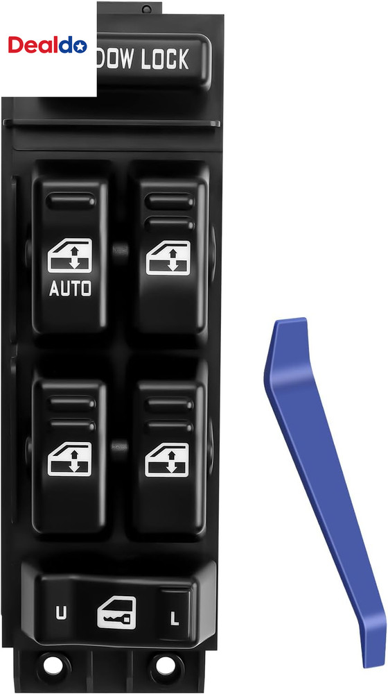 Master Power Window Switch Driver Side Compatible for 2000-2002 Chevy Silverado