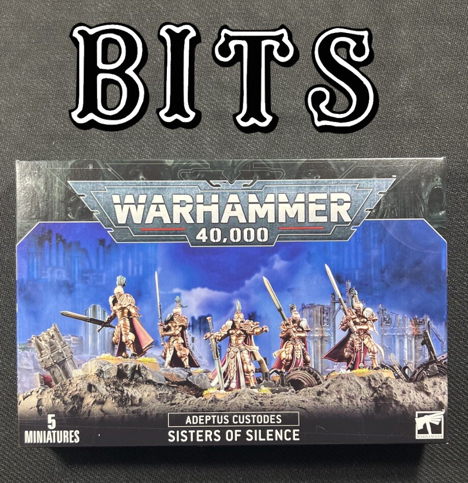 Warhammer 40k Custodes Sisters of Silence Bits Vigilator Witchseeker Prosecutor