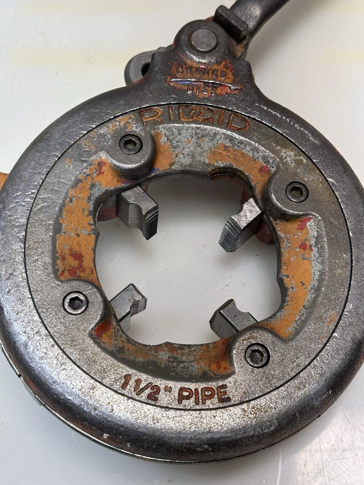 Ridgid 500 Threader Threading Thread Die Head 1-1/2" NPT Teeth